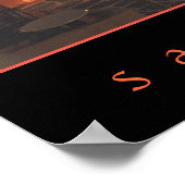 Santorini van Night Poster (Hoek)