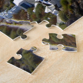 Santorini vista legpuzzel (Zijkant)