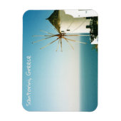 Santorini windmolen, Griekenland Magneet (Verticaal)
