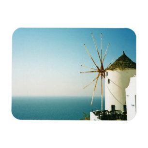 Santorini windmolen, Griekenland Magneet