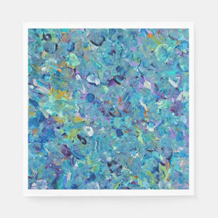 Santorini Zee Glass Party servetten