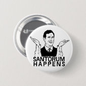 Santorum is Button (Voorkant /achterkant)