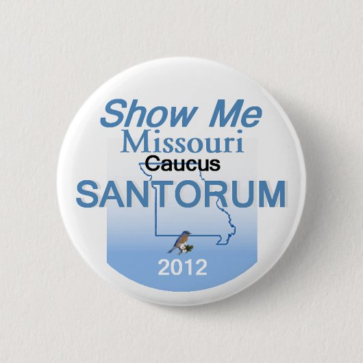 Santorum MISSOURI Button (Voorkant)