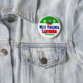 Santorum WEST VIRGINIA Button (In situ)