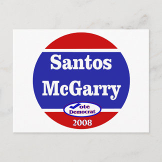 Santos McGarry in 2008 Briefkaart