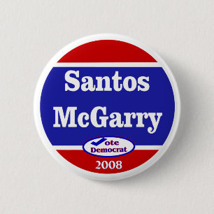 Santos McGarry in 2008 Ronde Button 5,7 Cm