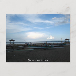 Sanur Beach, Bali Briefkaart