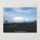 Sanur Beach, Bali Briefkaart (Voorkant)