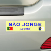 Sao Jorge Bumper Sticker (En voiture)