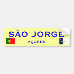 Sao Jorge Bumpersticker