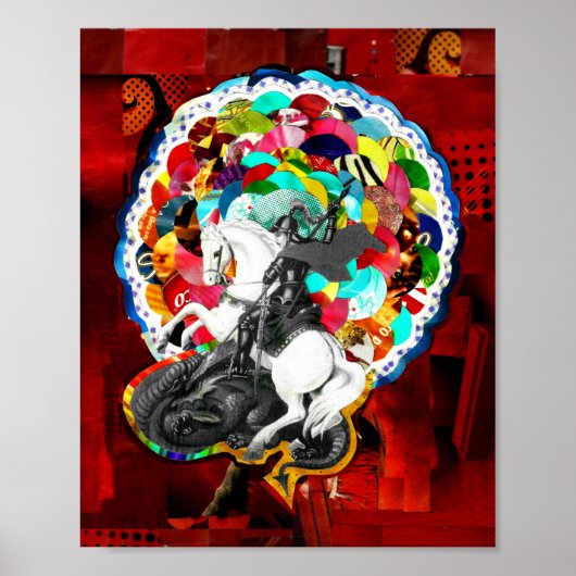 São Jorge (Saint George) Poster (Voorkant)