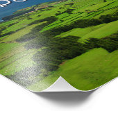 Sao Miguel groen landschap Foto Afdruk (Hoek)