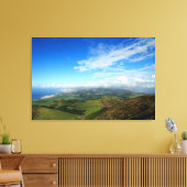 Sao Miguel Island Azoren Canvas Afdruk (Insitu (Woonkamer))