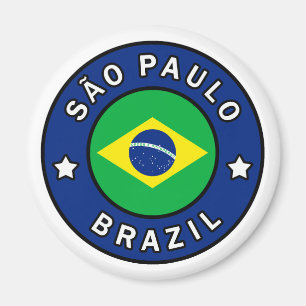 São Paulo Brazilië Magneet