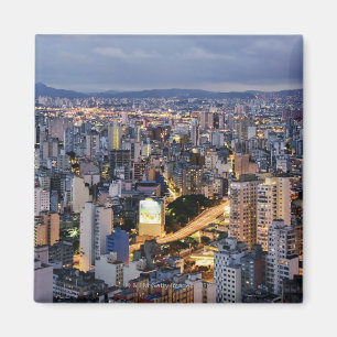 Sao Paulo Cityscape 2 Magneet