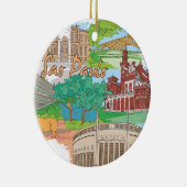 Sao Paulo Keramisch Ornament (Rechts)