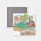 Sao Paulo Magneet (Voorkant / Achterkant)