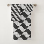 São Paulo Sidewalk - SP Bad Handdoek (Insitu)