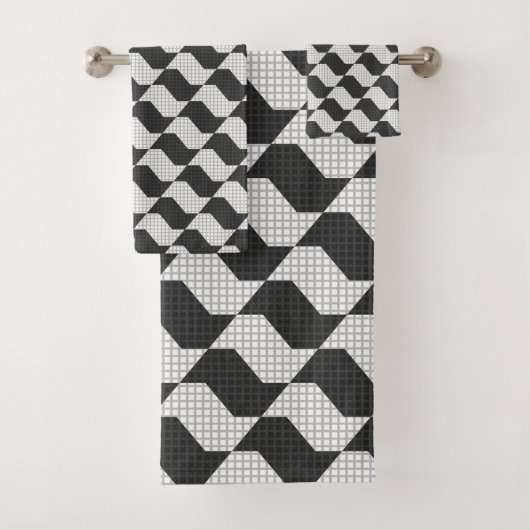 São Paulo Sidewalk - SP Bad Handdoek (Insitu)