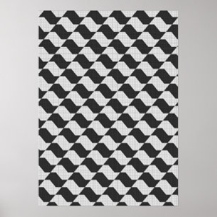 São Paulo Sidewalk - SP Poster