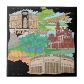 Sao Paulo Tegeltje (Voorkant)