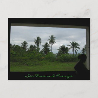 Sao tome1, Sao Tomé en Principe Briefkaart