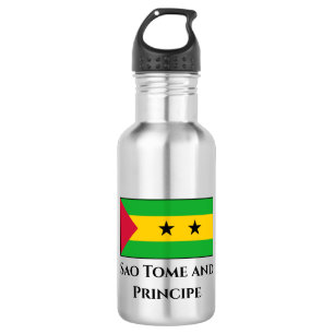 Sao Tomé en Principe Flag Waterfles