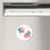 Saoedi-Amerikaanse ronde magneet (Insitu (Vaatwasser))