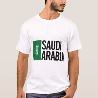Saoedi-Arabië collectie voor minimaal ontwerp T-shirt