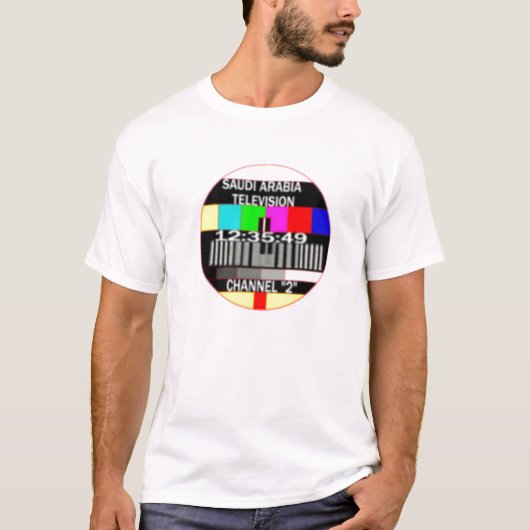 Saoedische tv-zender 2 t-shirt (Voorkant)