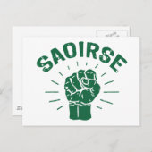 Saoirse Briefkaart (Voorkant / Achterkant)