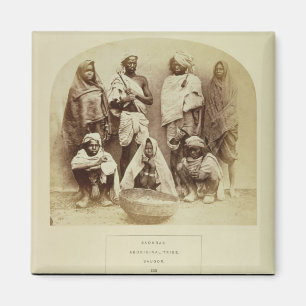 Saonras, een Aboriginal Tribe uit Saugor, midden Magneet