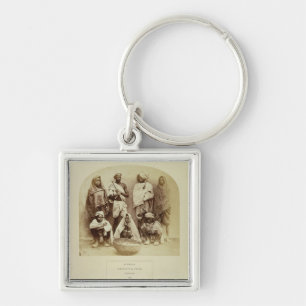 Saonras, een Aboriginal Tribe uit Saugor, midden Sleutelhanger