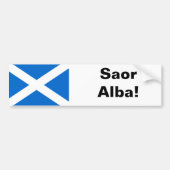 Saor Alba Bumpersticker (Voorkant)