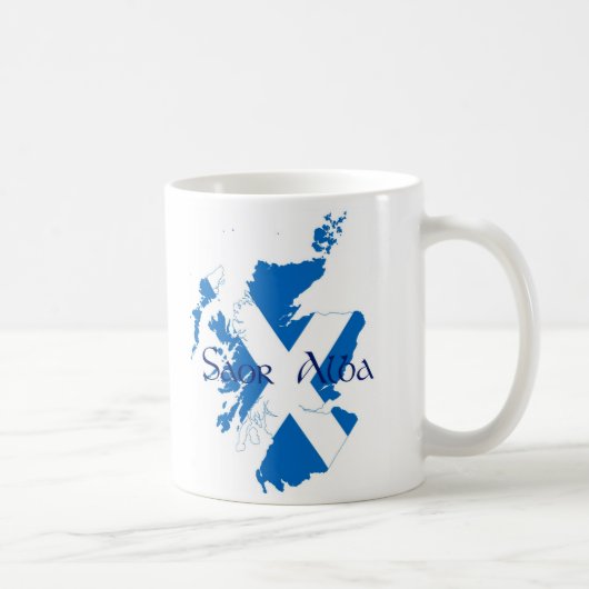 Saor Alba - Free Scotland Koffiemok (Rechts)