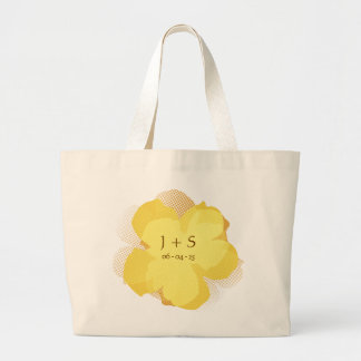 Sap Fourre-tout Jumbo Popflower Jaune Grote Tote Bag