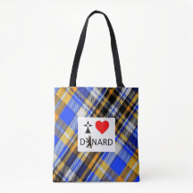 Sap I love Dinard en tartan
