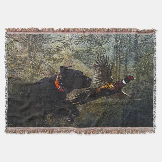 SAP, jacht fazant Deken (Voorkant)