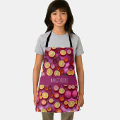 Sap Oranje geometrisch patroon Schort (Insitu)