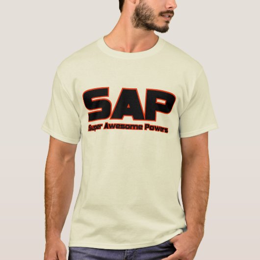 SAP - Super Geweldige Powers T-shirt (Voorkant)