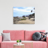 Sapelo Island Beach Canvas Afdruk (Insitu (Woonkamer))