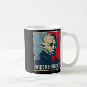 Sapere Aude Immanuel Kant Transcendentale Filosofi Koffiemok