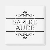 Sapere Aude Magneet (Voorkant)