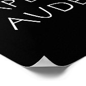 Sapere aude poster (Hoek)