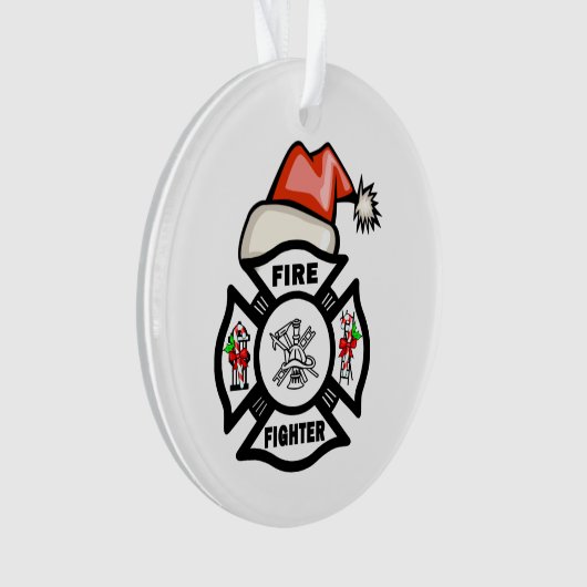 Sapeur-pompier Père Noël (devant)