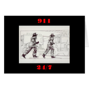 Sapeurs-pompiers dans la vitesse