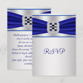 Saphir Bleu Diamant RSVP (Devant / Derrière)