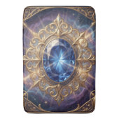 Saphir – Der Stein der Wahrheit und Weisheit´6 Badmat (Voorkant Verticaal)