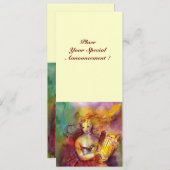 SAPHO, helder rood geel groen Kaart (Voorkant / Achterkant)