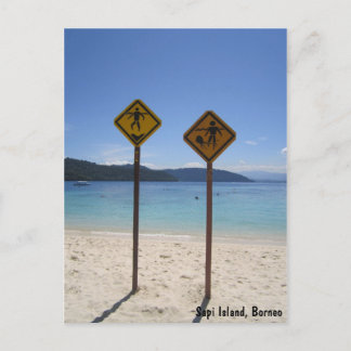 Sapi Island, Borneo Briefkaart
